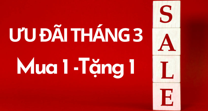 ưu đãi tháng 3